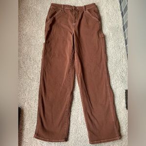 🎆🎇3for$9 NWOT SO wide leg carpenter jeans- brown